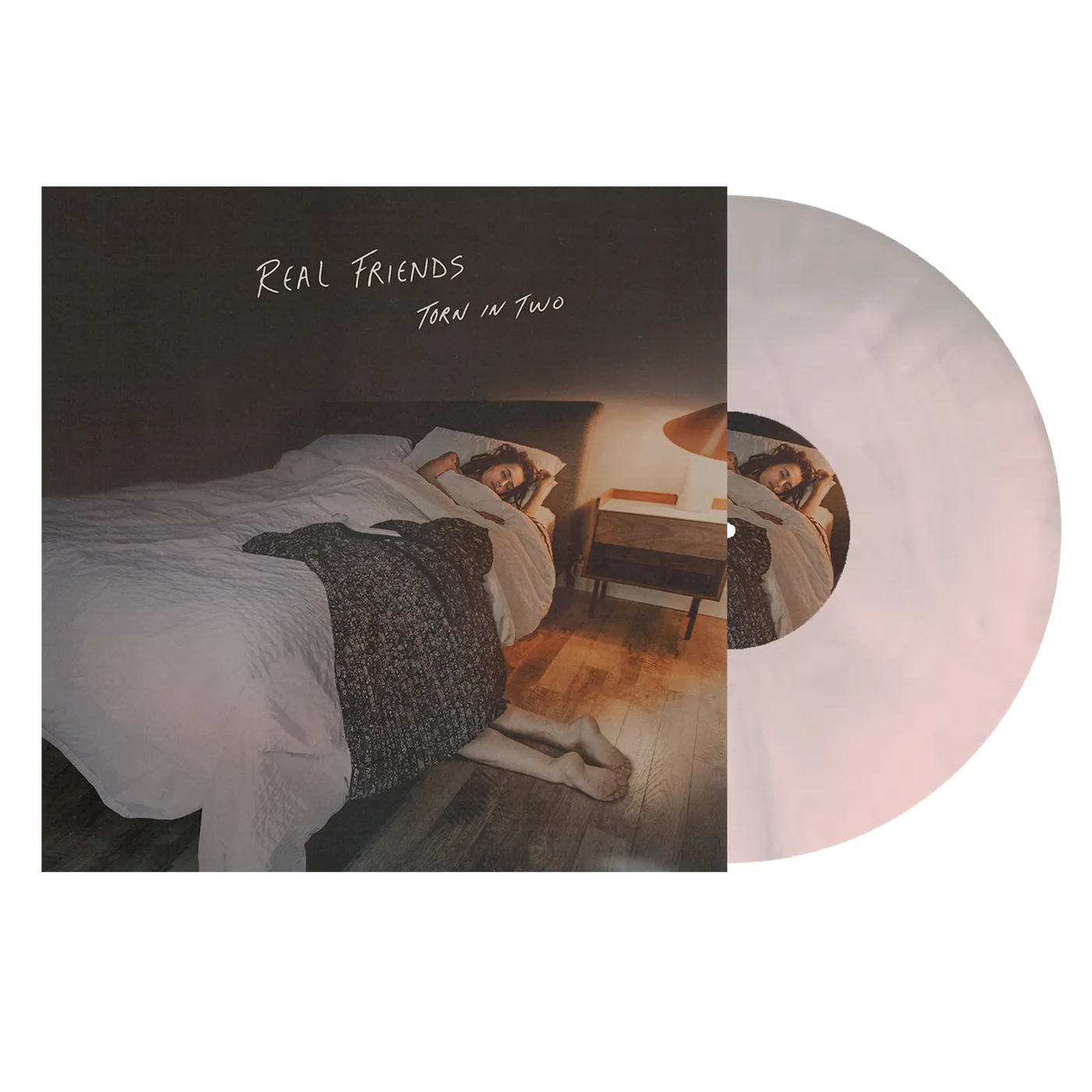 Real Friends Torn In Two 12" Vinyl (Pink & Silver Galaxy)