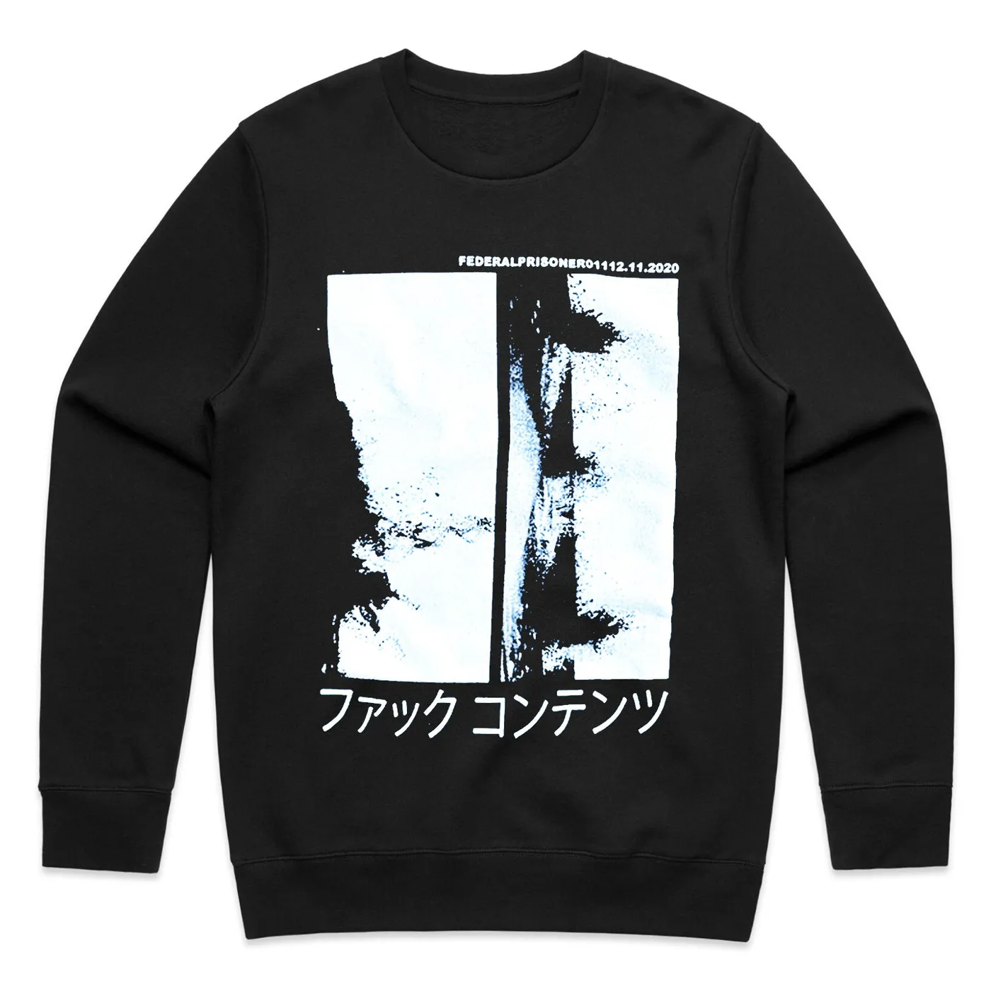 Greg Puciato Federal Prisoner Crewneck (Black)