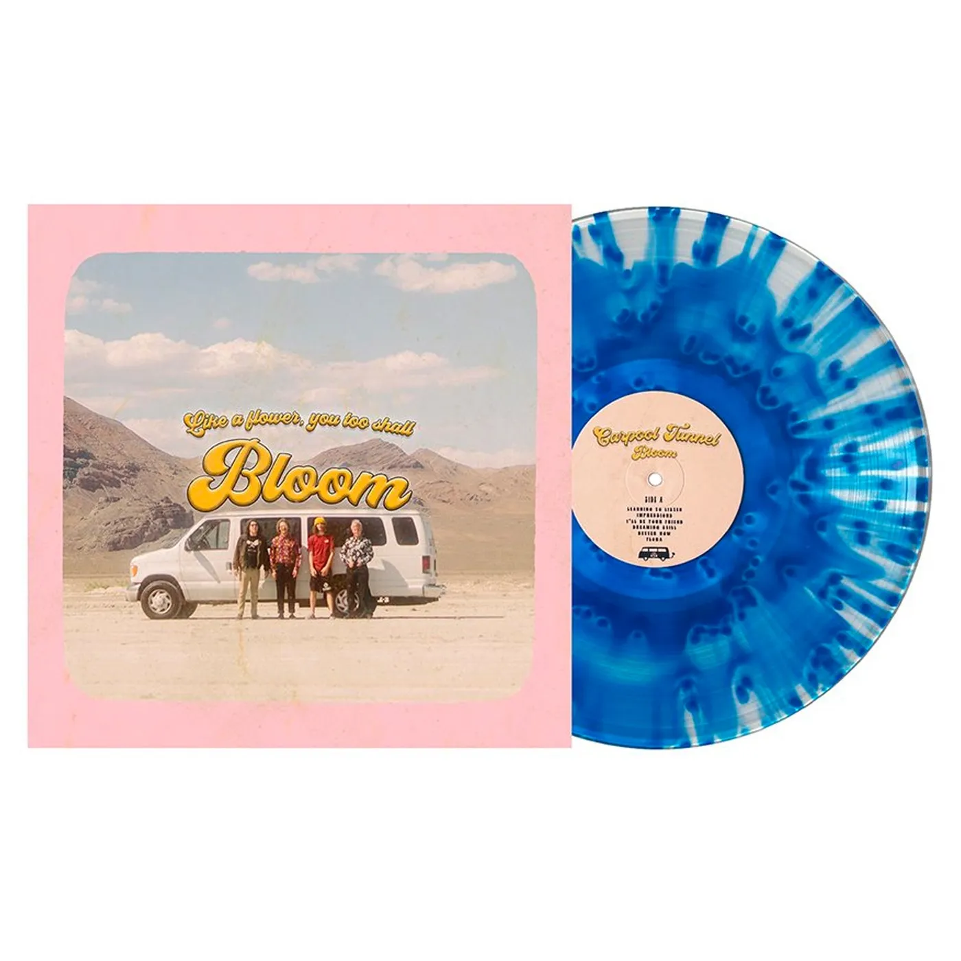 Carpool Tunnel Bloom LP (Cloudy Royal Blue Vinyl)