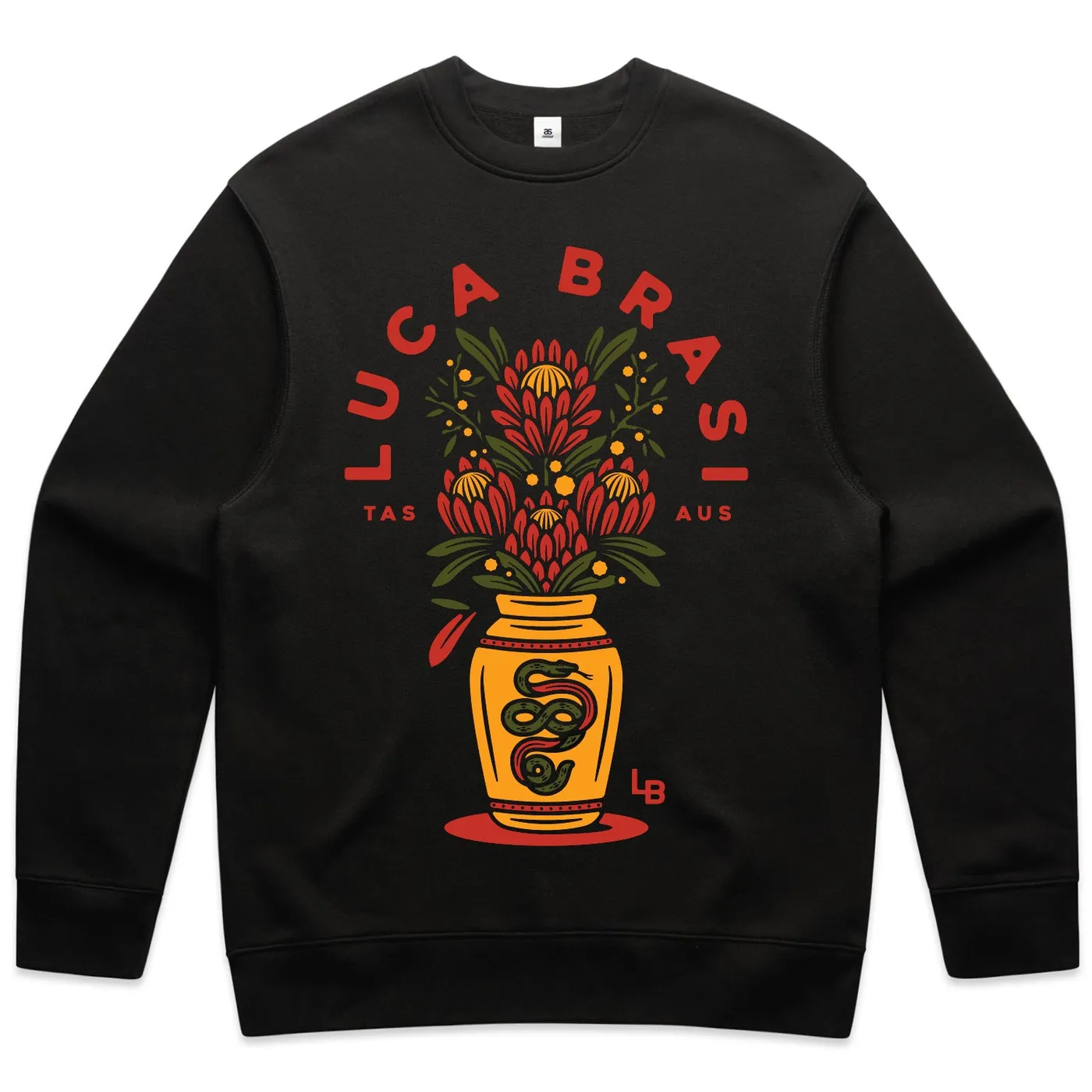 Luca Brasi Native Crewneck (Black)