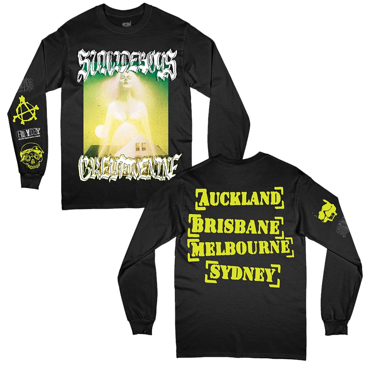 $uicideboy$ Greyday Tour Longsleeve (Black)