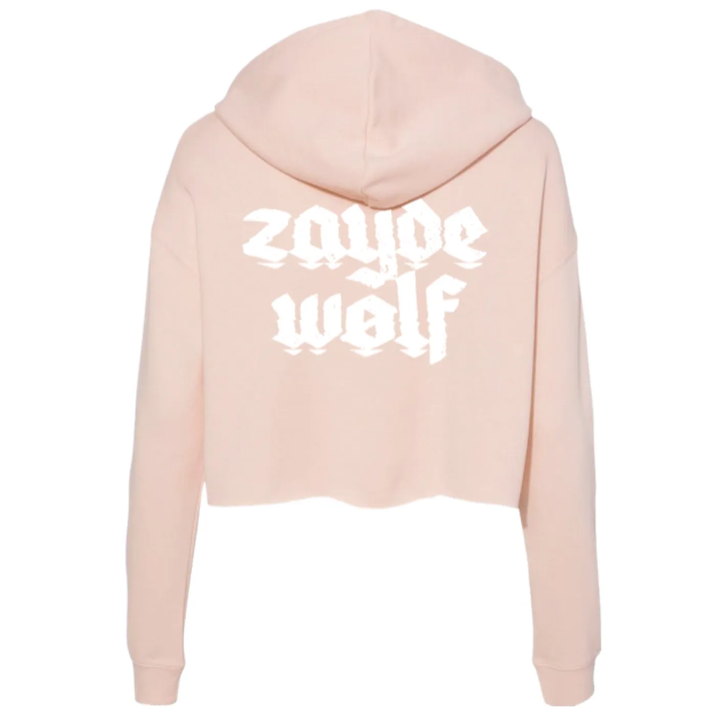 Zayde Wølf New Logo Ladies Crop Hoodie