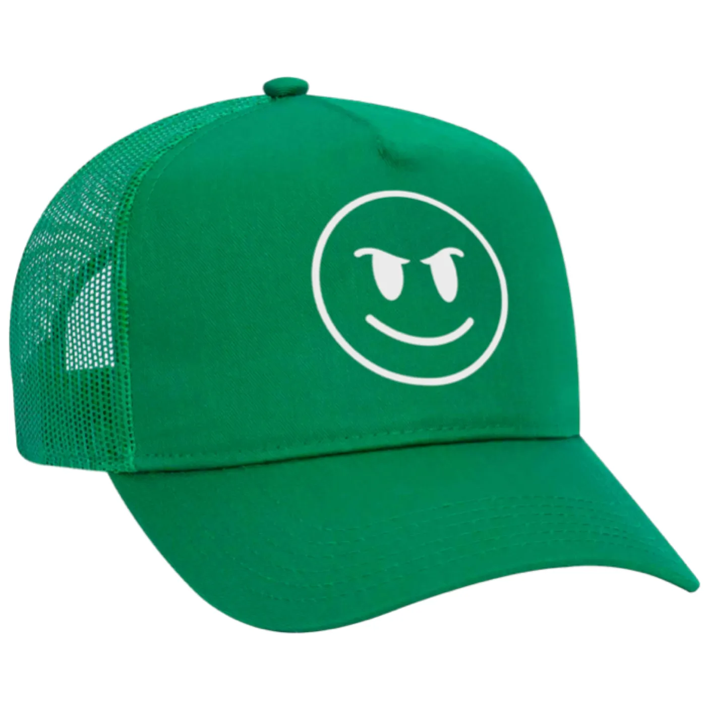 Zayde Wølf Rumble Smiley Face Green Hat (Pre-Order)