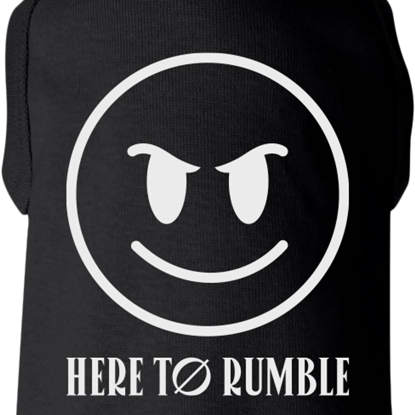 Zayde Wølf Rumble Smiley Face Doggie Tank