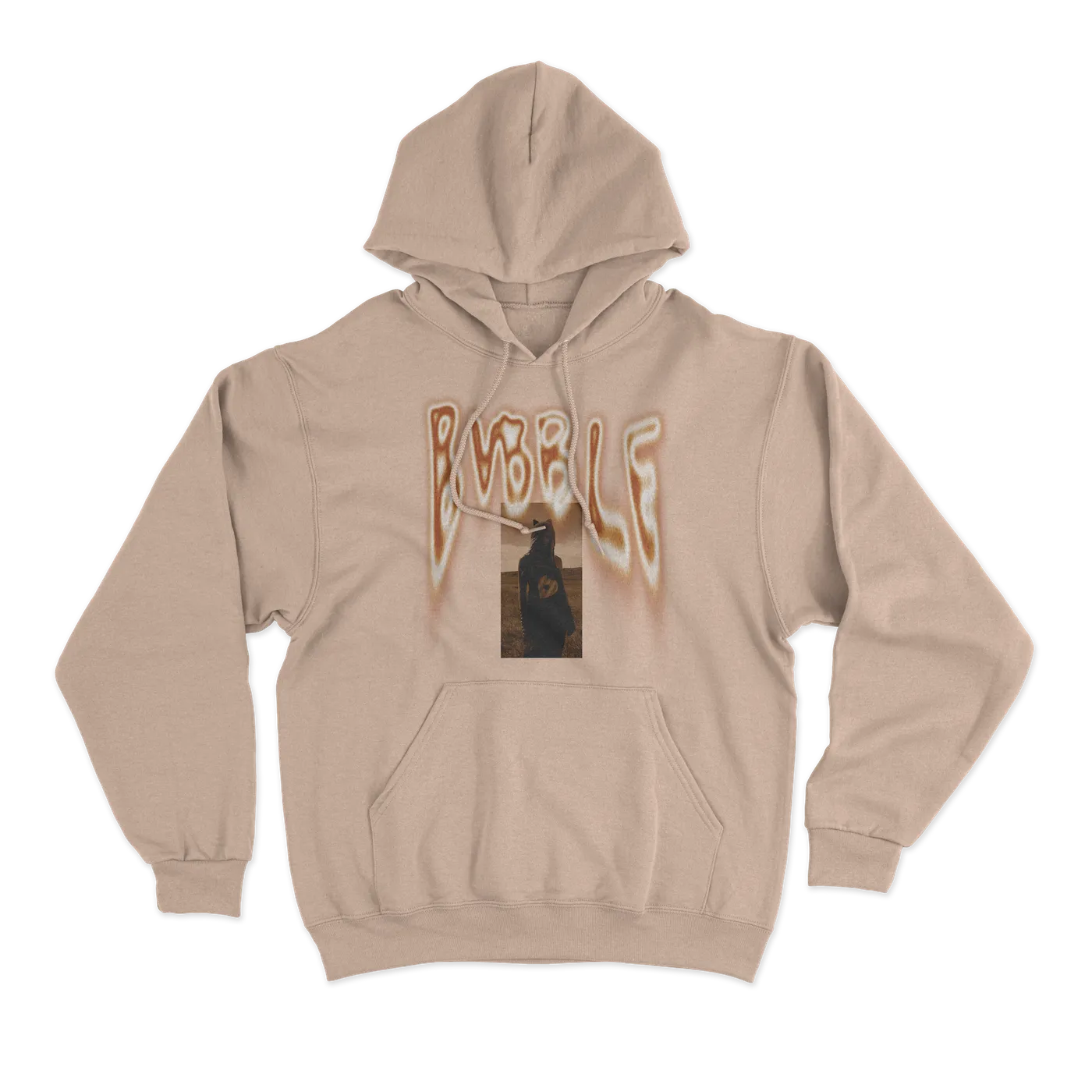 Lennon Stella Tan Bubble Hoodie