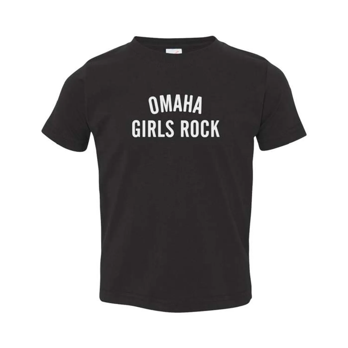 Omaha Girls Rock | Text Toddler T-Shirt