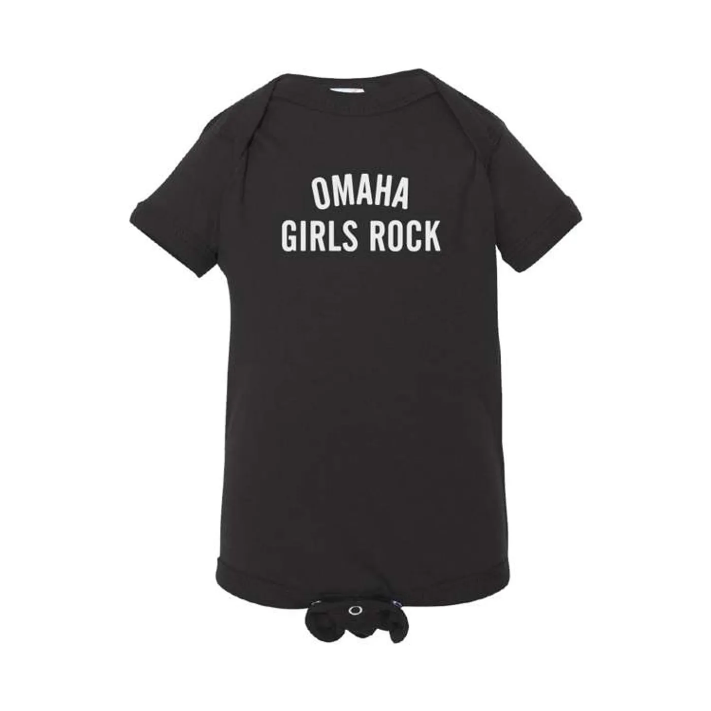 Omaha Girls Rock | Text Infant Onesie