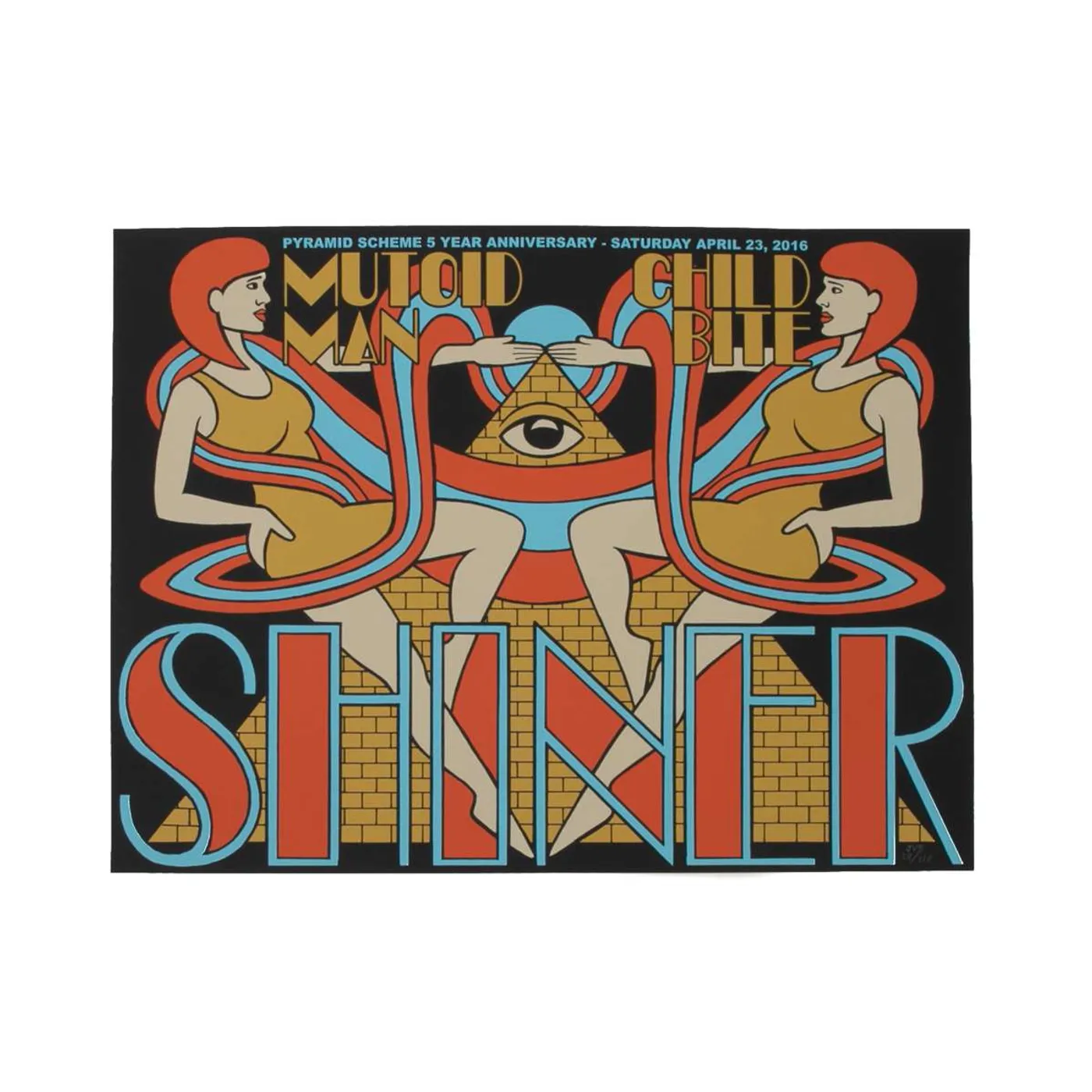 Shiner | 18X24 Pyramid Scheme Poster