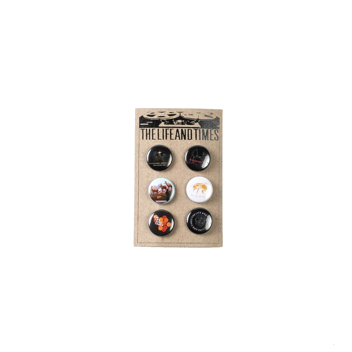 The Life and Times | Button Set