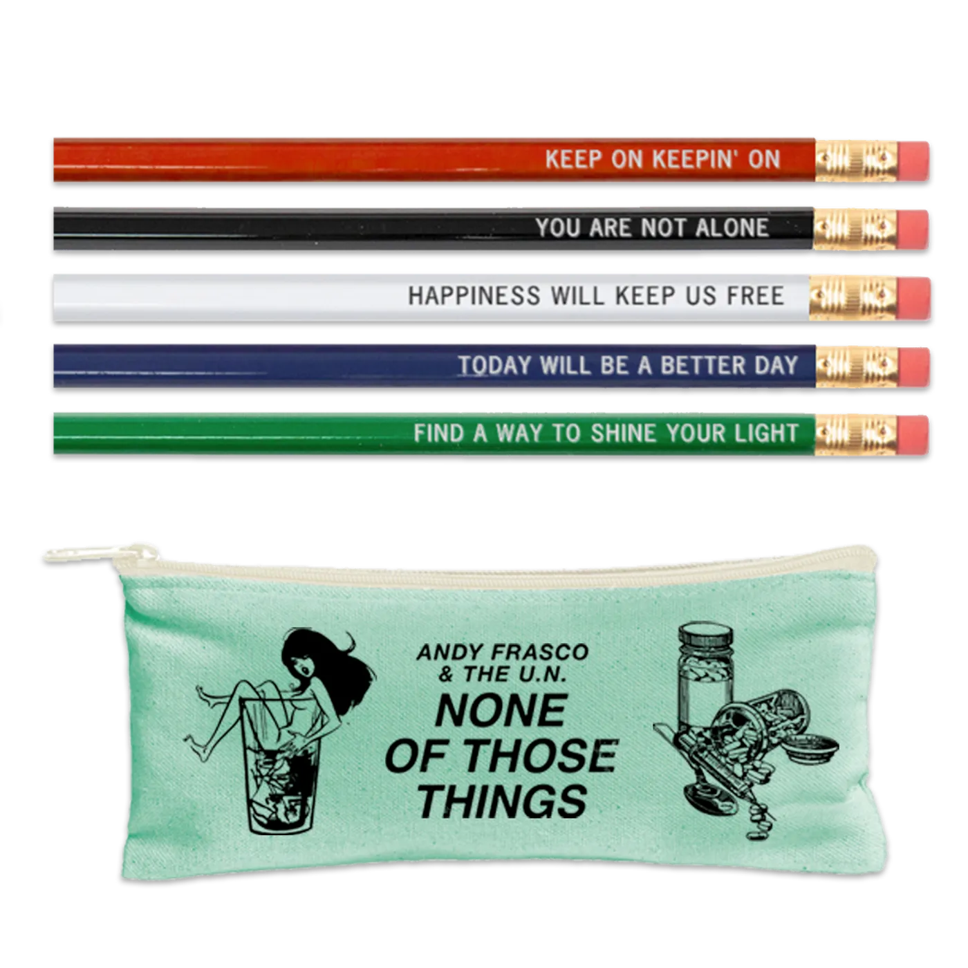 Andy Frasco & the U.N. Andy Frasco | Lyric Pencils & Case