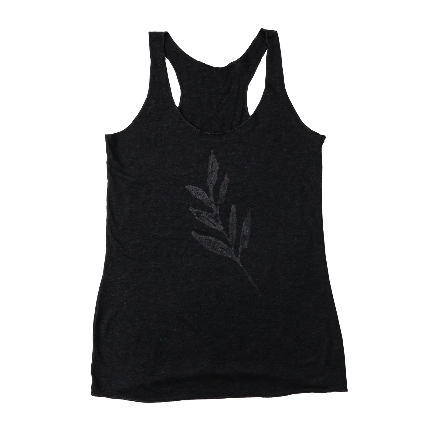 The Album Leaf | Women's Leaf Tank Top - Stealth