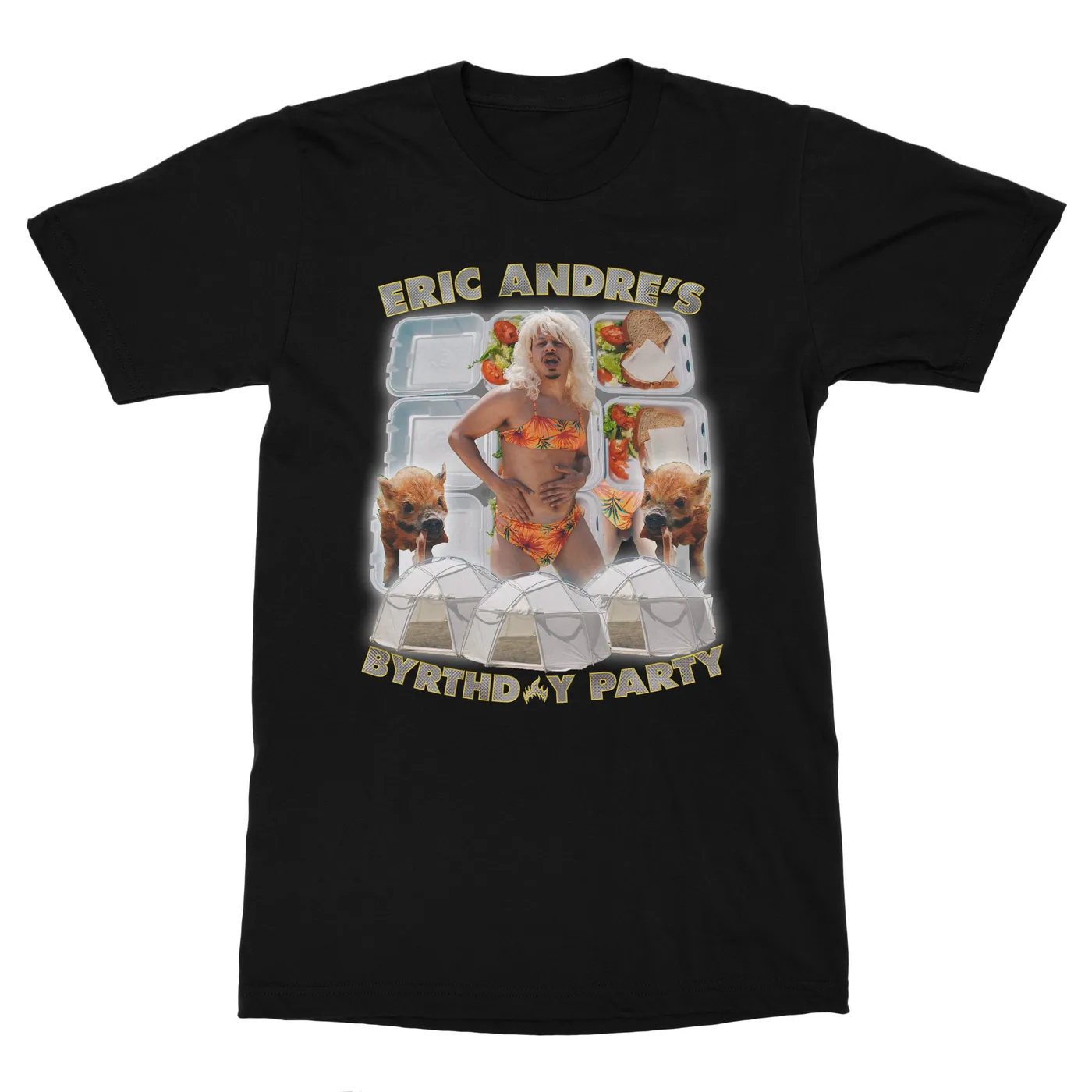 Eric Andre | Byrthday T-Shirt - Black
