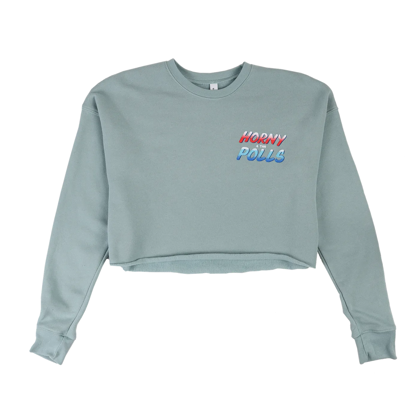Ilana Glazer | Women's Horny 4 Tha Polls Cropped Crewneck