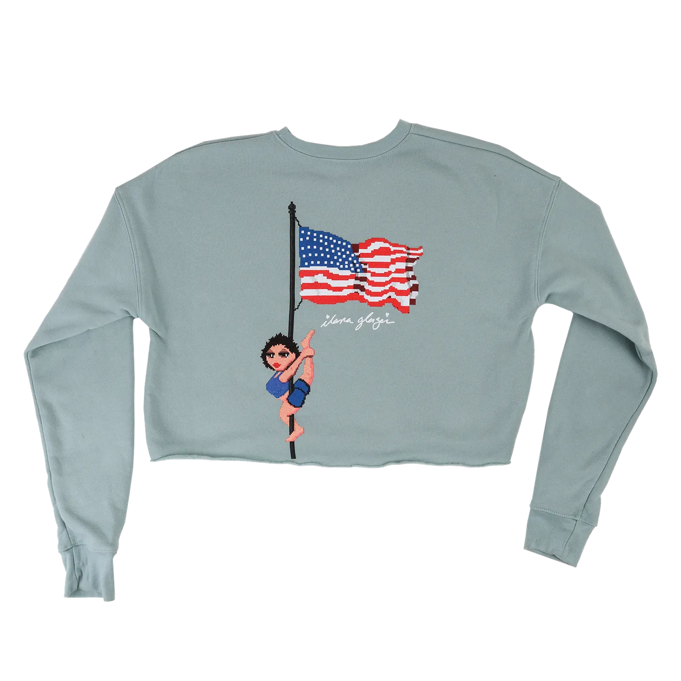Ilana Glazer | Women's Horny 4 Tha Polls Cropped Crewneck