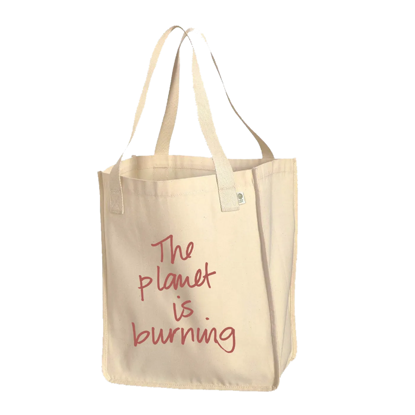 Ilana Glazer | Fuck! The Planet is Burning Organic Cotton Tote Bag - Natural Canvas