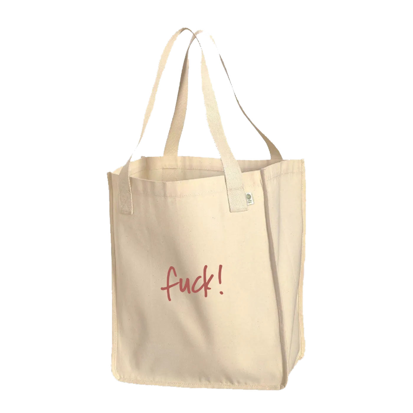 Ilana Glazer | Fuck! The Planet is Burning Organic Cotton Tote Bag - Natural Canvas