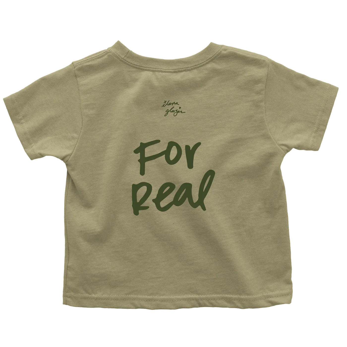 Ilana Glazer | Women's The Planet Is Burning For Real Cropped T-Shirt - Olive