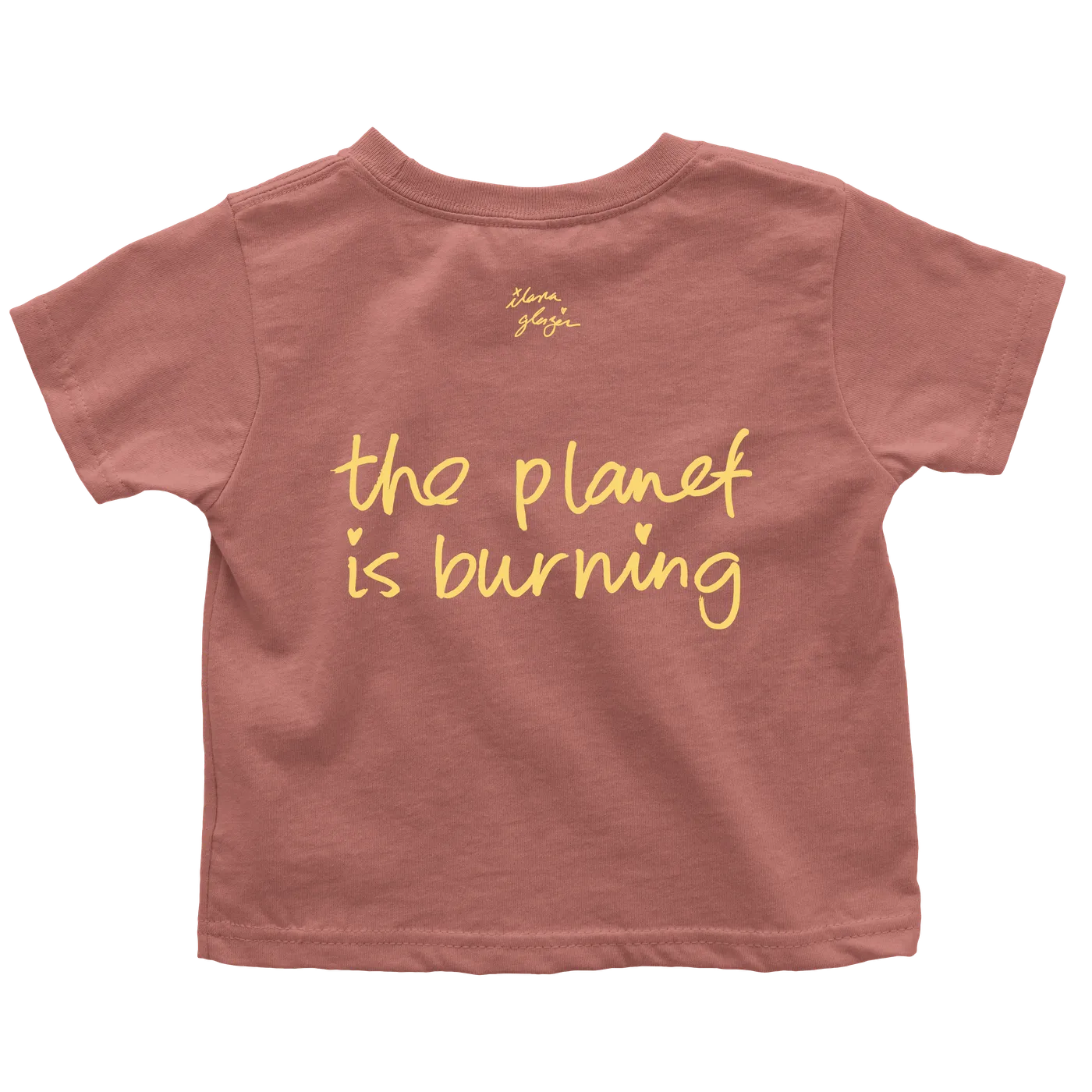 Ilana Glazer | Women's Fuck! The Planet Is Burning Cropped T-shirt - Mauve