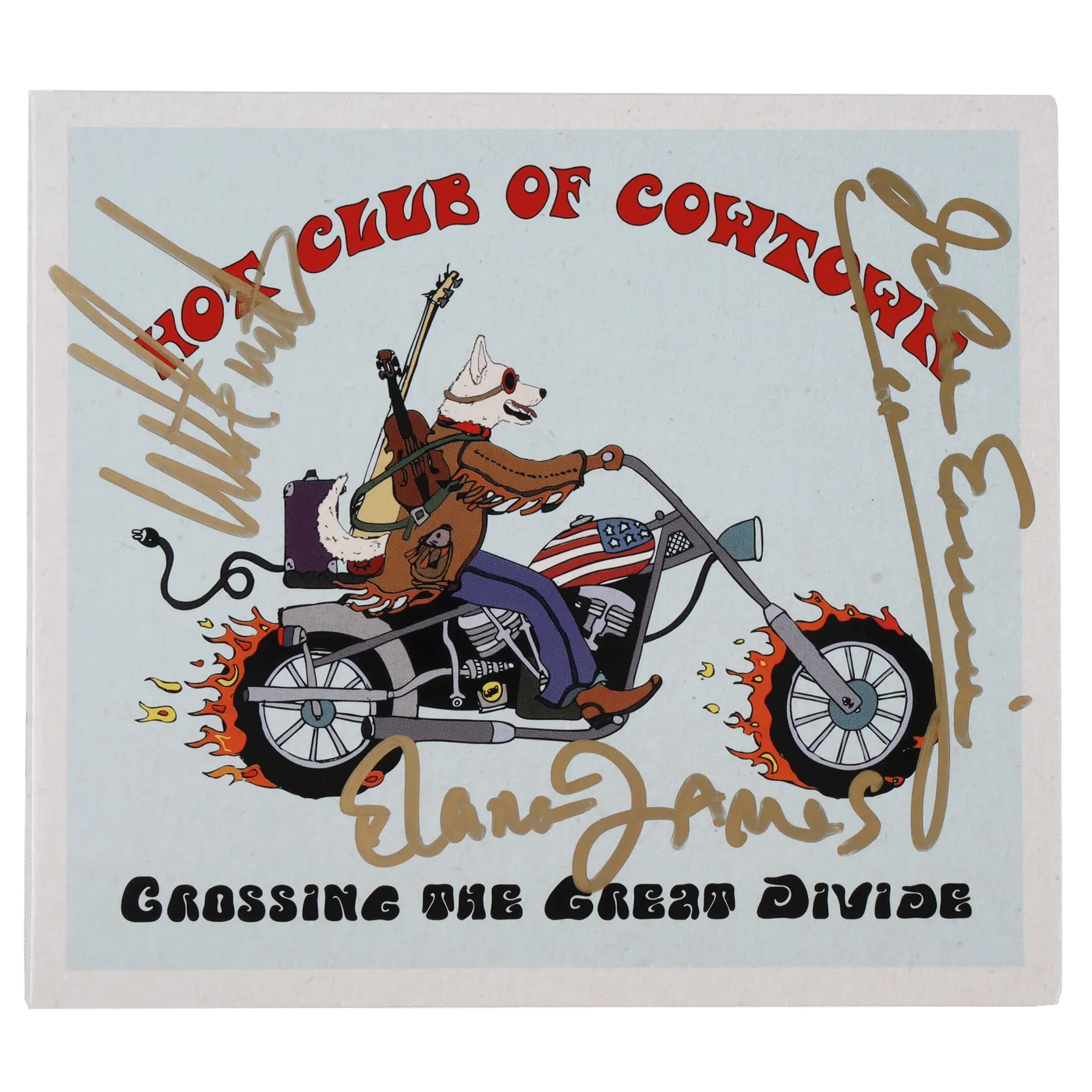 The Hot Club of Cowtown Hot Club of Cowtown | Crossing the Great Divide CD (2019) *Autographed*