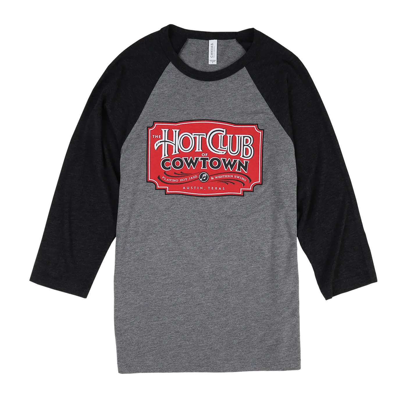 The Hot Club of Cowtown Hot Club of Cowtown | Black & Grey Jersey w/ Vintage Logo