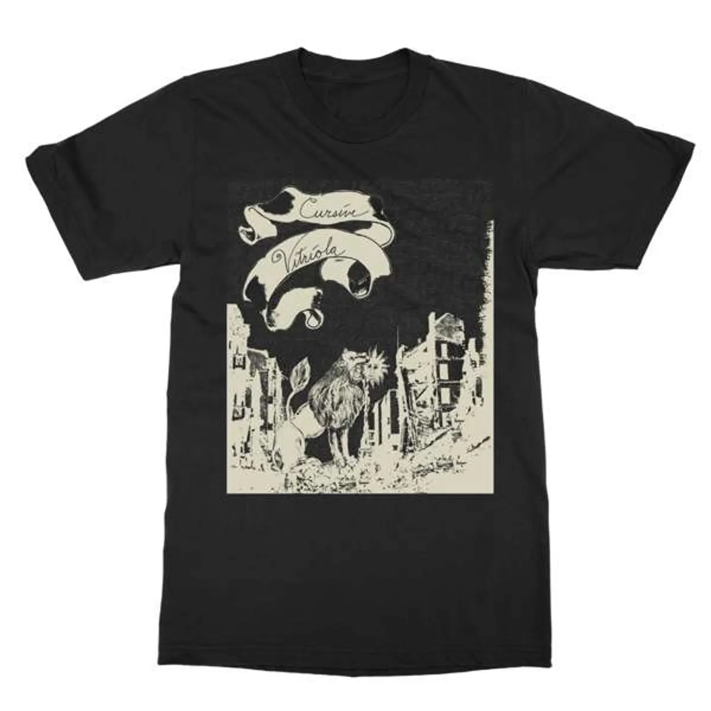 Cursive | Vitriola One Color T-Shirt