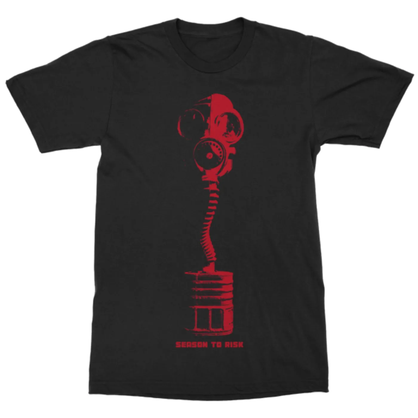 Season To Risk | Gas Mask T-Shirt