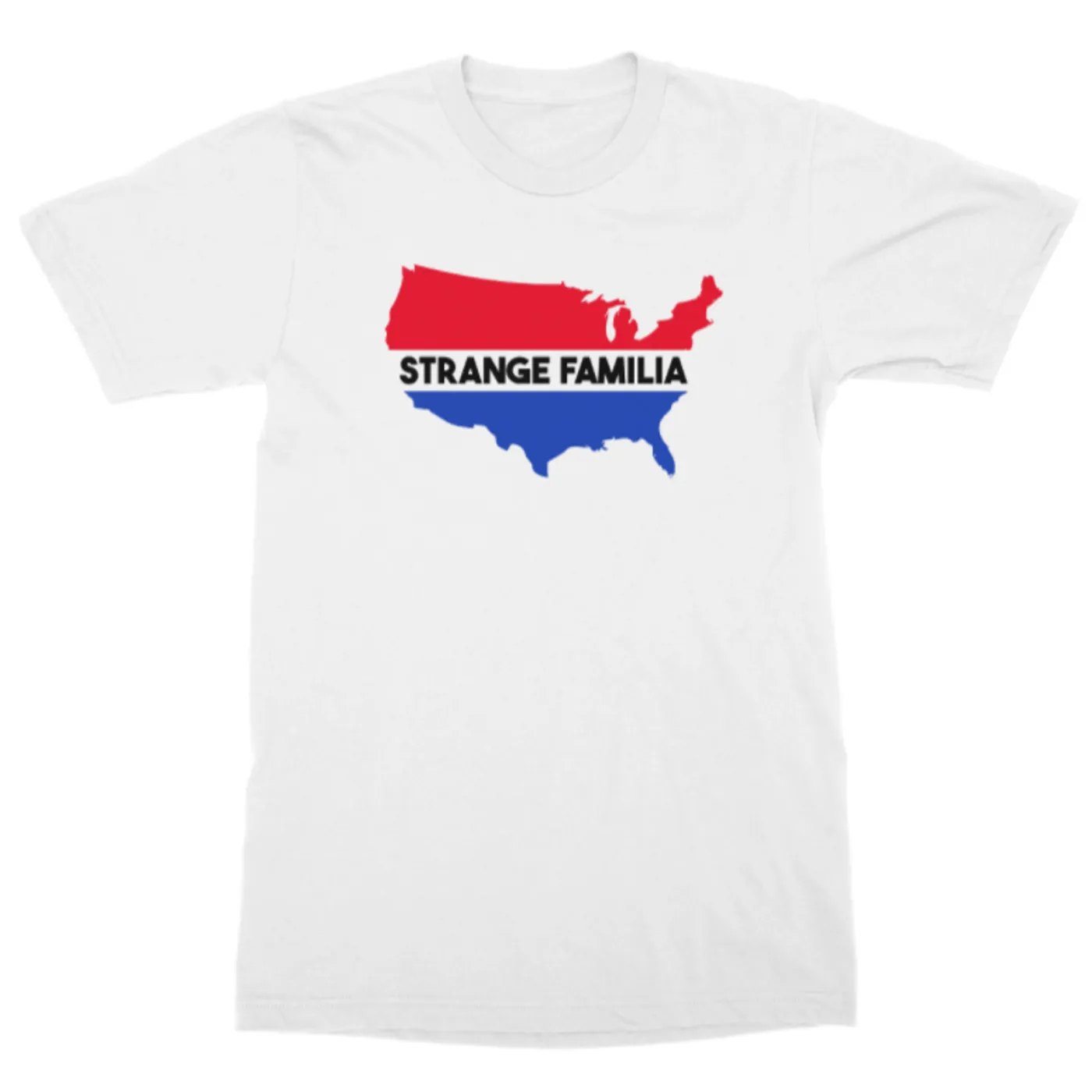 Strange Familia | USA T-Shirt - White
