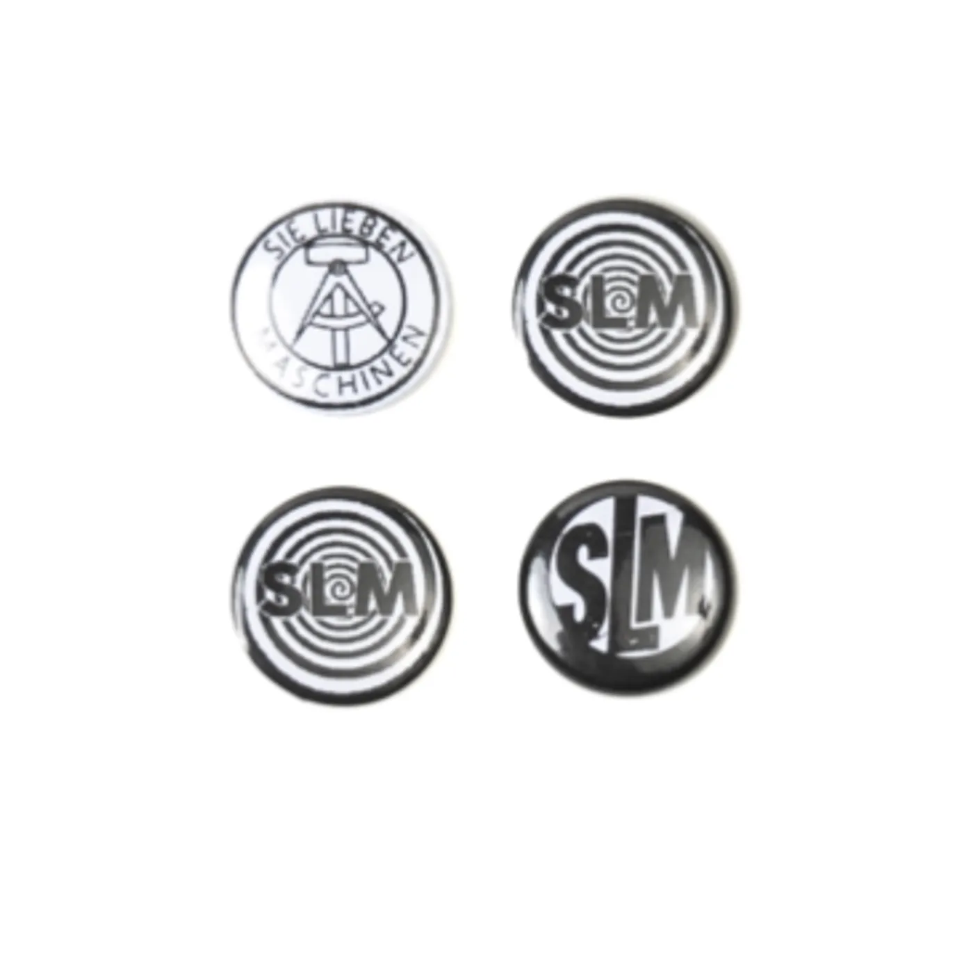 Sie Lieben Maschinen | Logo Button- 4 Pack