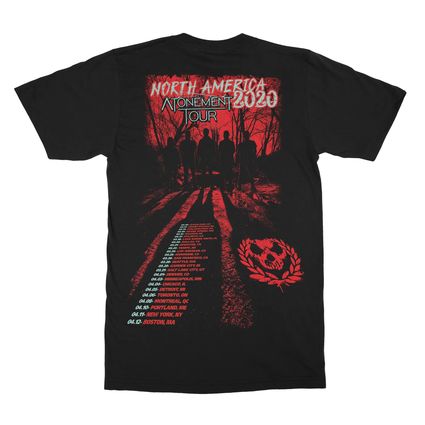 Killswitch Engage | 2020 Atonement Tour T-Shirt W/ Back Print