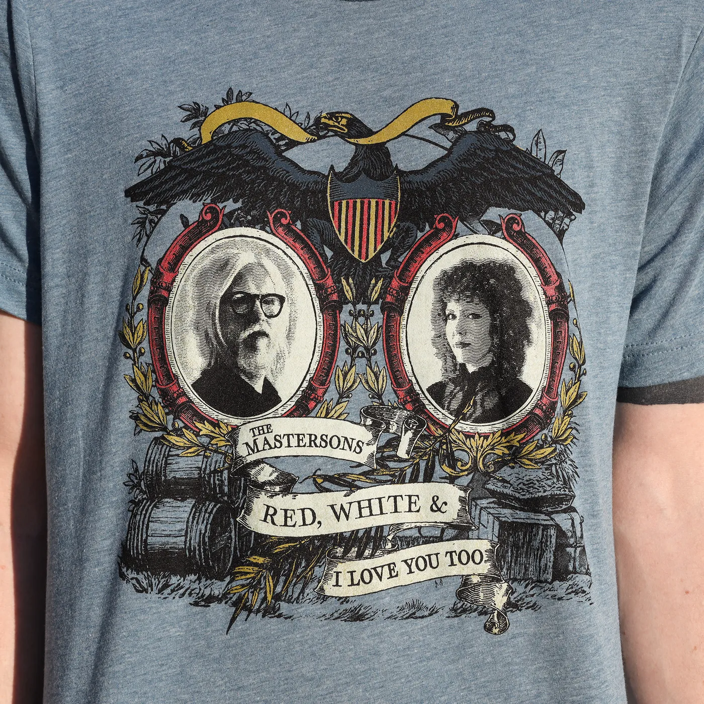 The Mastersons | Red, White & I Love You Too T-Shirt