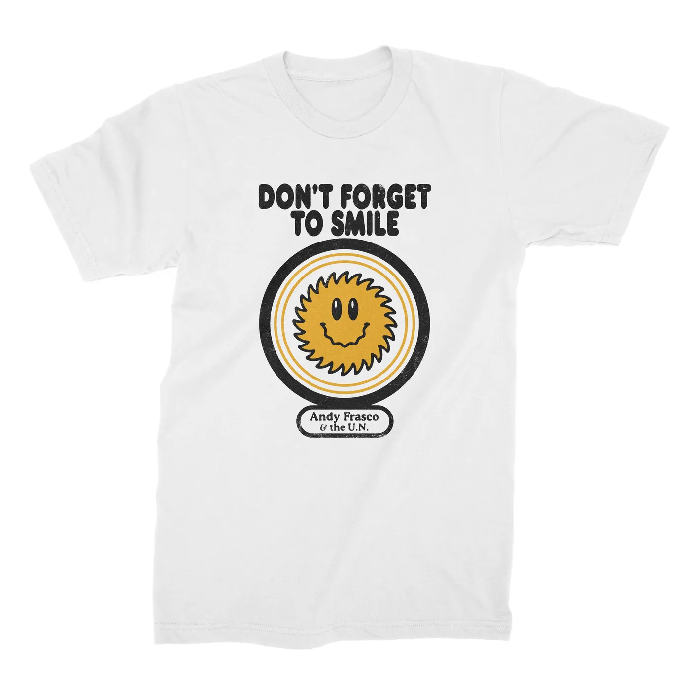 Andy Frasco & the U.N. Andy Frasco | Don't Forget To Smile T-Shirt