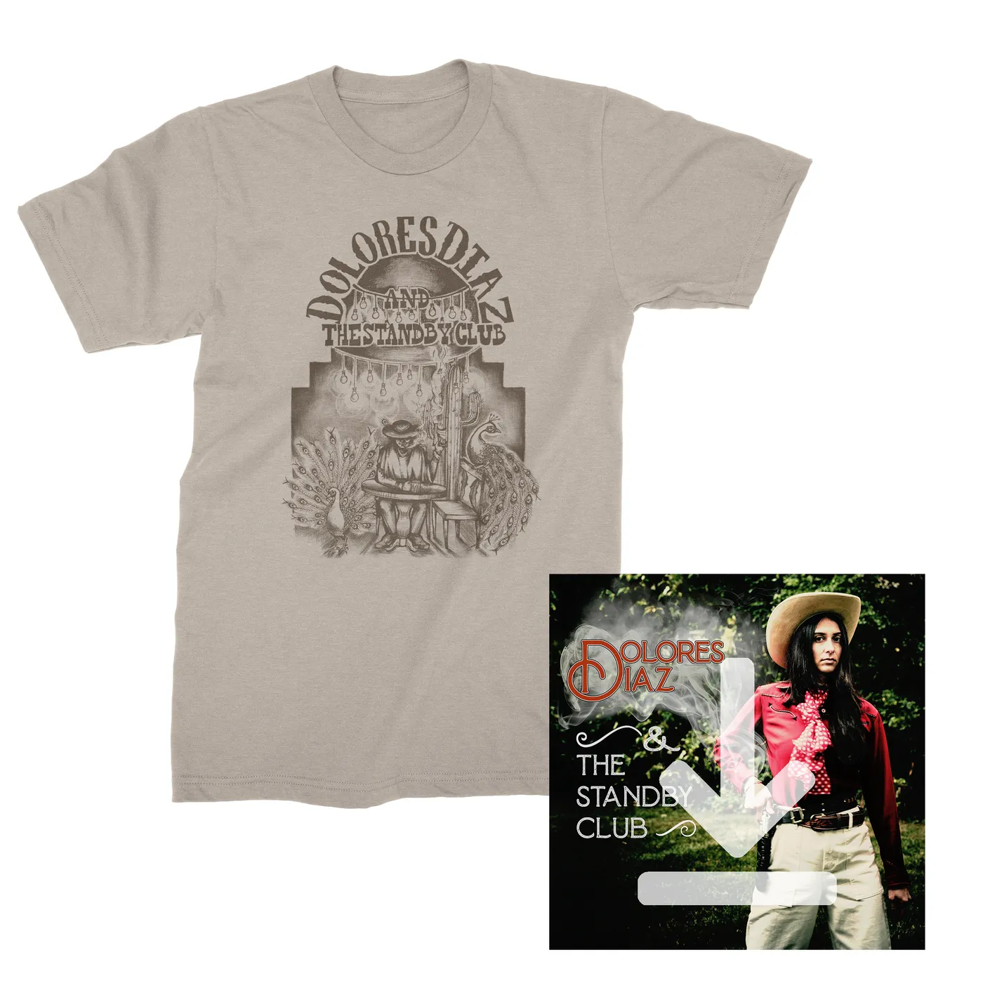 15P | Dolores Diaz - Sand T-Shirt & Digital Download