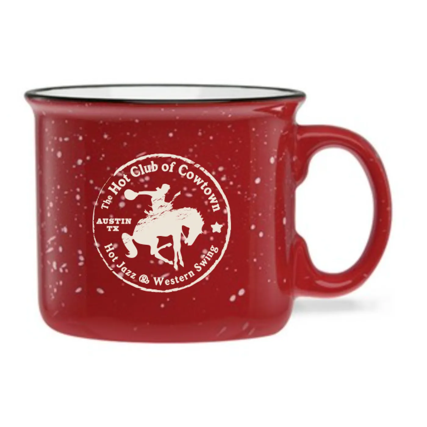 The Hot Club of Cowtown Hot Club Of Cowtown | Horse Logo Mug - Red