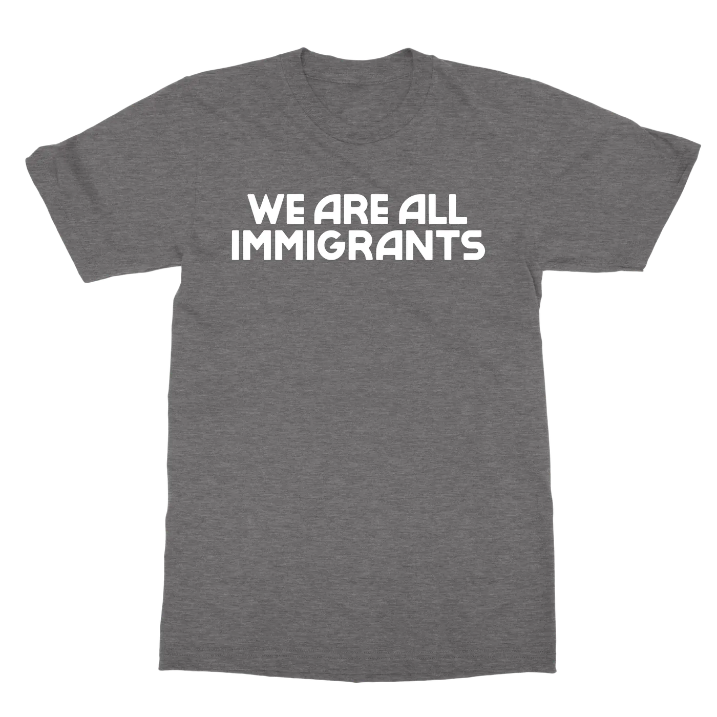 Making Movies | We Are All Immigrants T-Shirt - Dark Grey