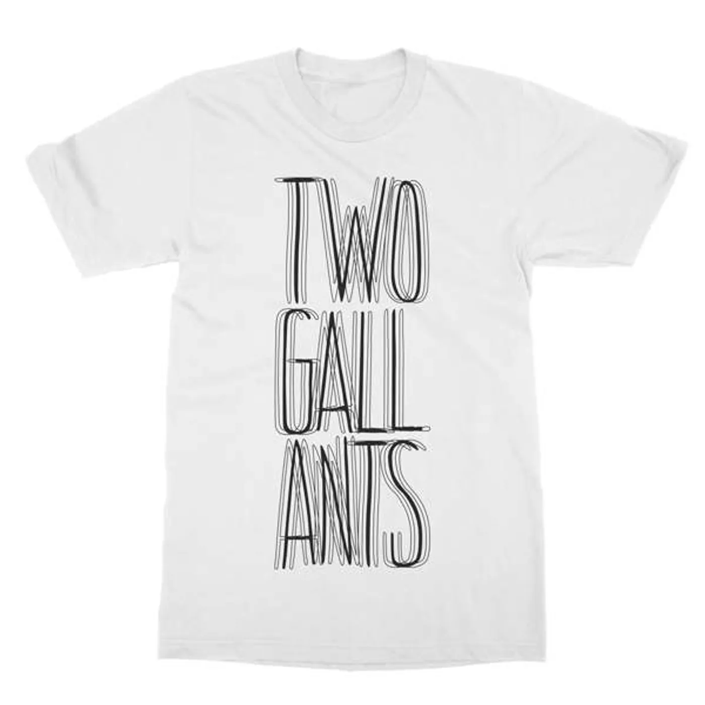 Two Gallants | Blurry Text T-Shirt