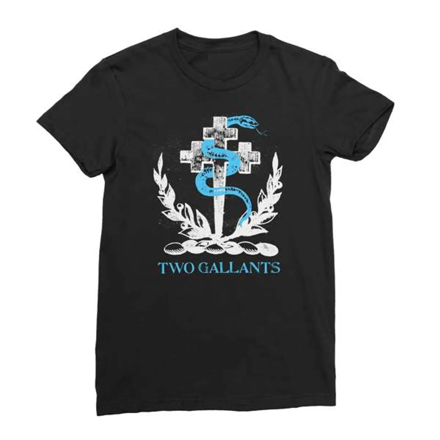 Two Gallants | Women's Crest T-Shirt - Black