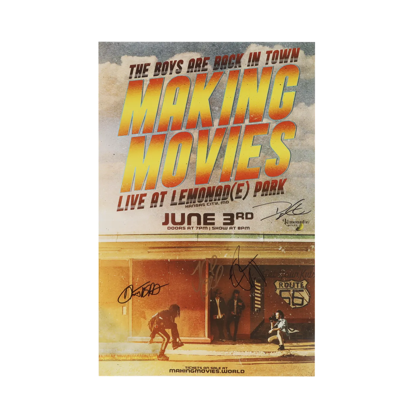 Making Movies | Lemonade Park Poster - SIGNED