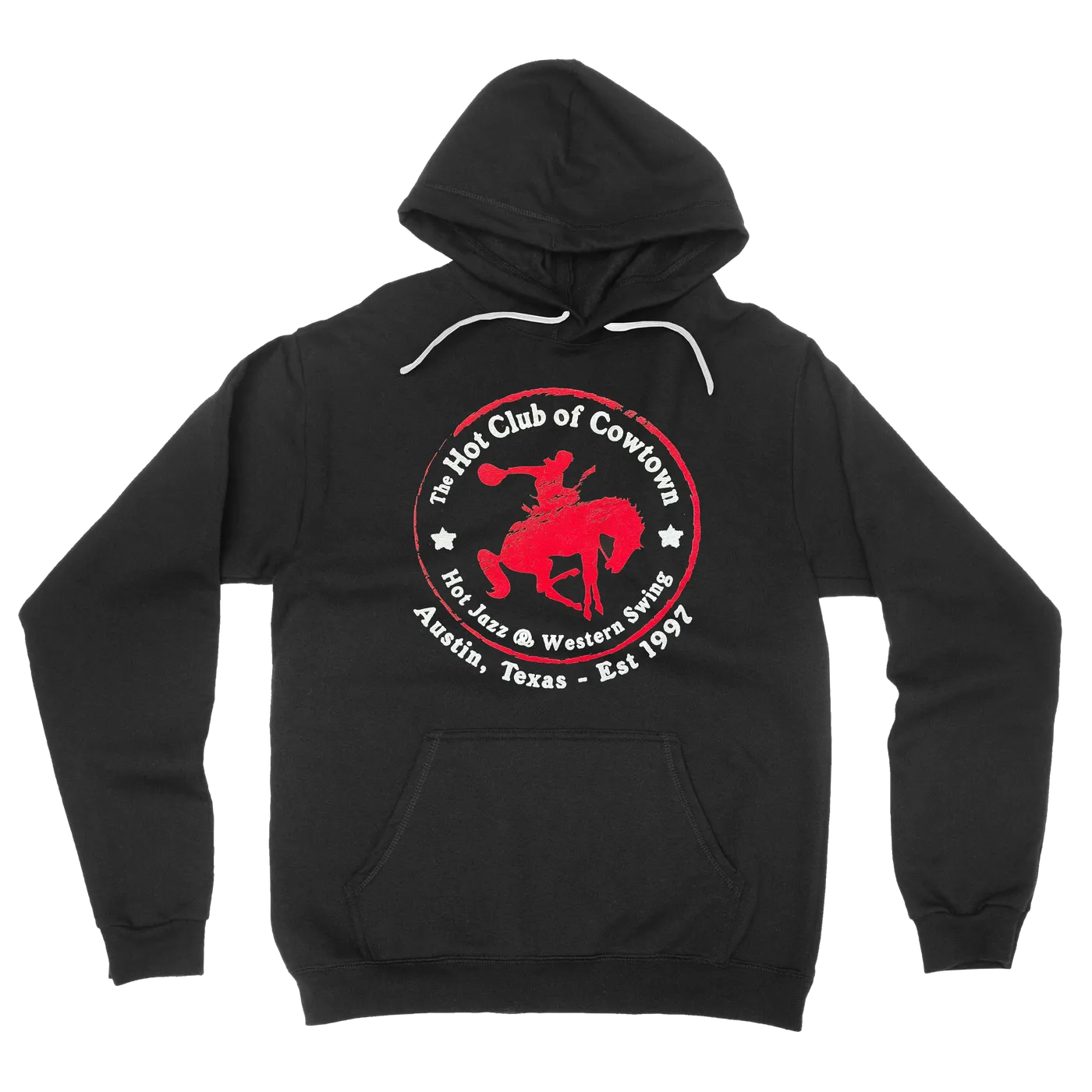 The Hot Club of Cowtown Hot Club of Cowtown | Horse Logo Hoodie - Black
