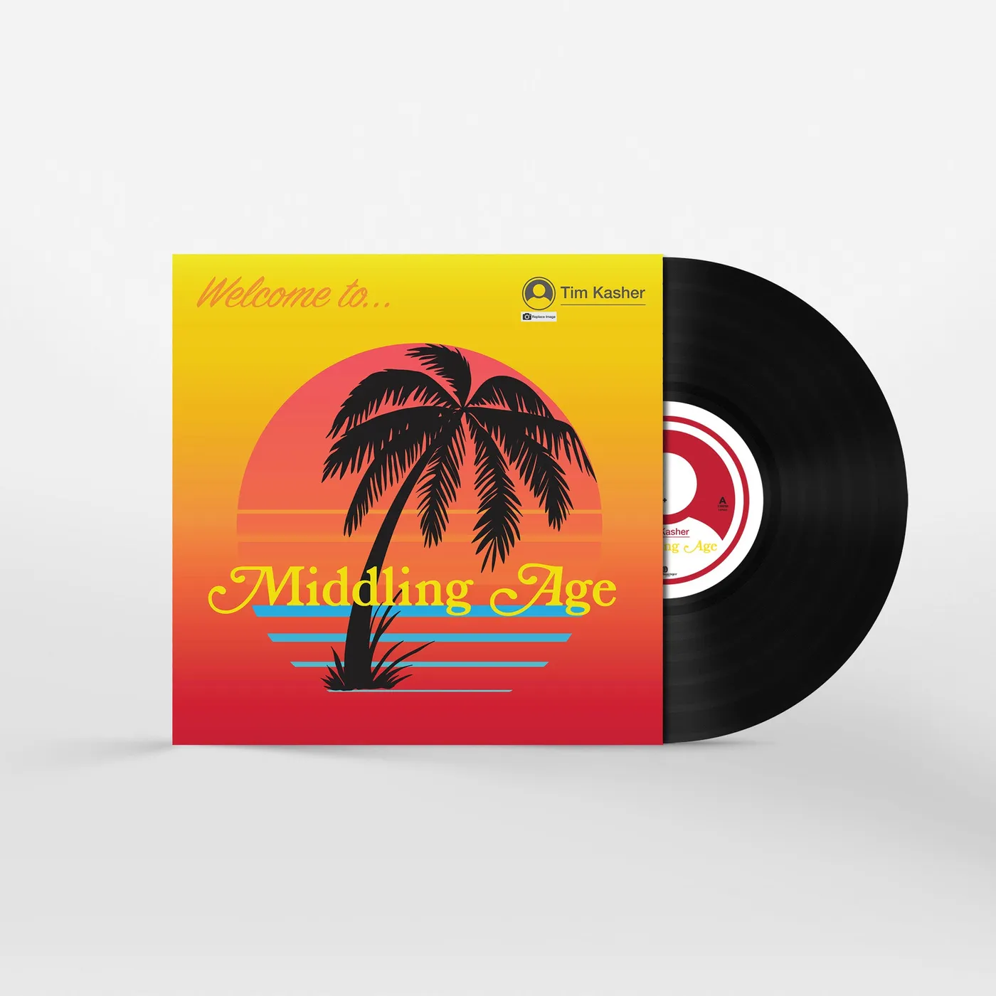 Tim Kasher | Middling Age LP (Vinyl)