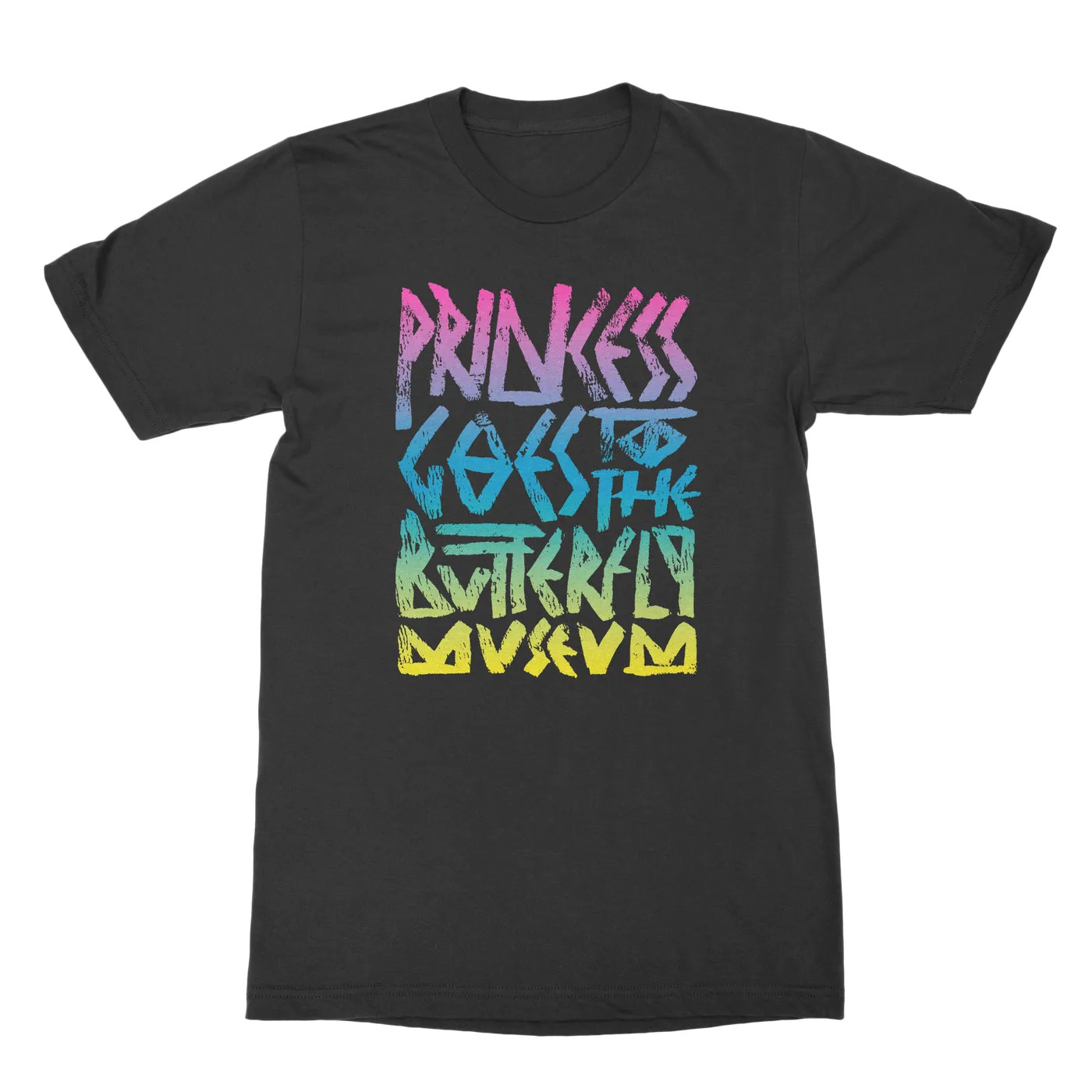 Princess Goes To The Butterfly Museum | Graffiti T-Shirt