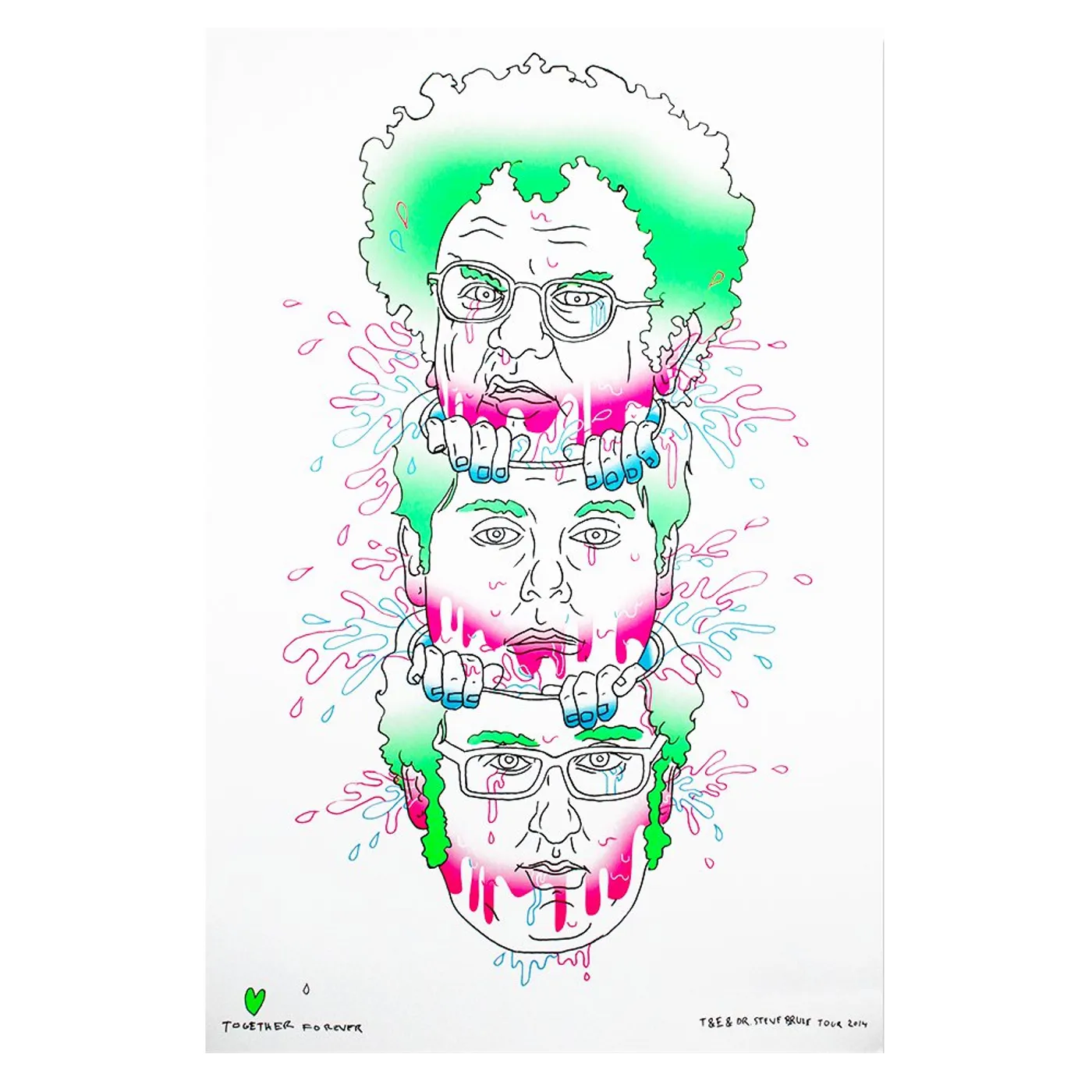 Tim and Eric | 2014 Tour Poster