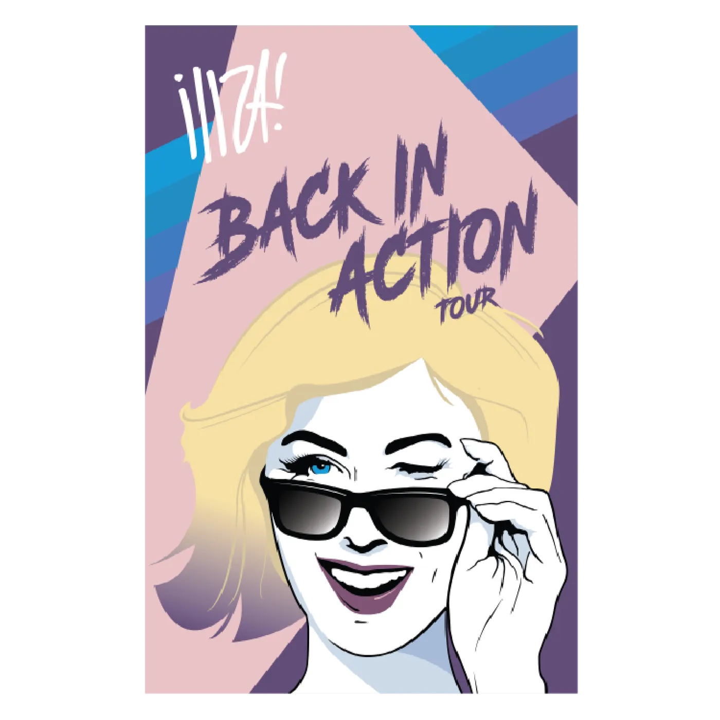 Iliza | *Signed* Back In Action Tour Poster