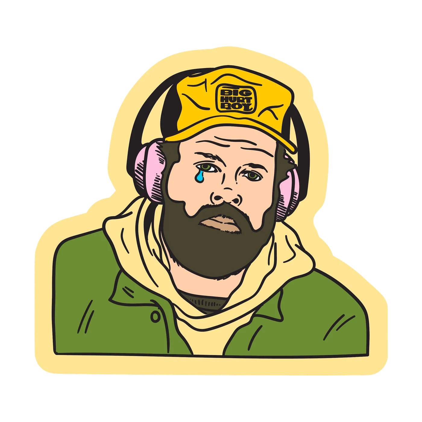 Donovan Woods | Big Hurt Boy Air Freshener - Green