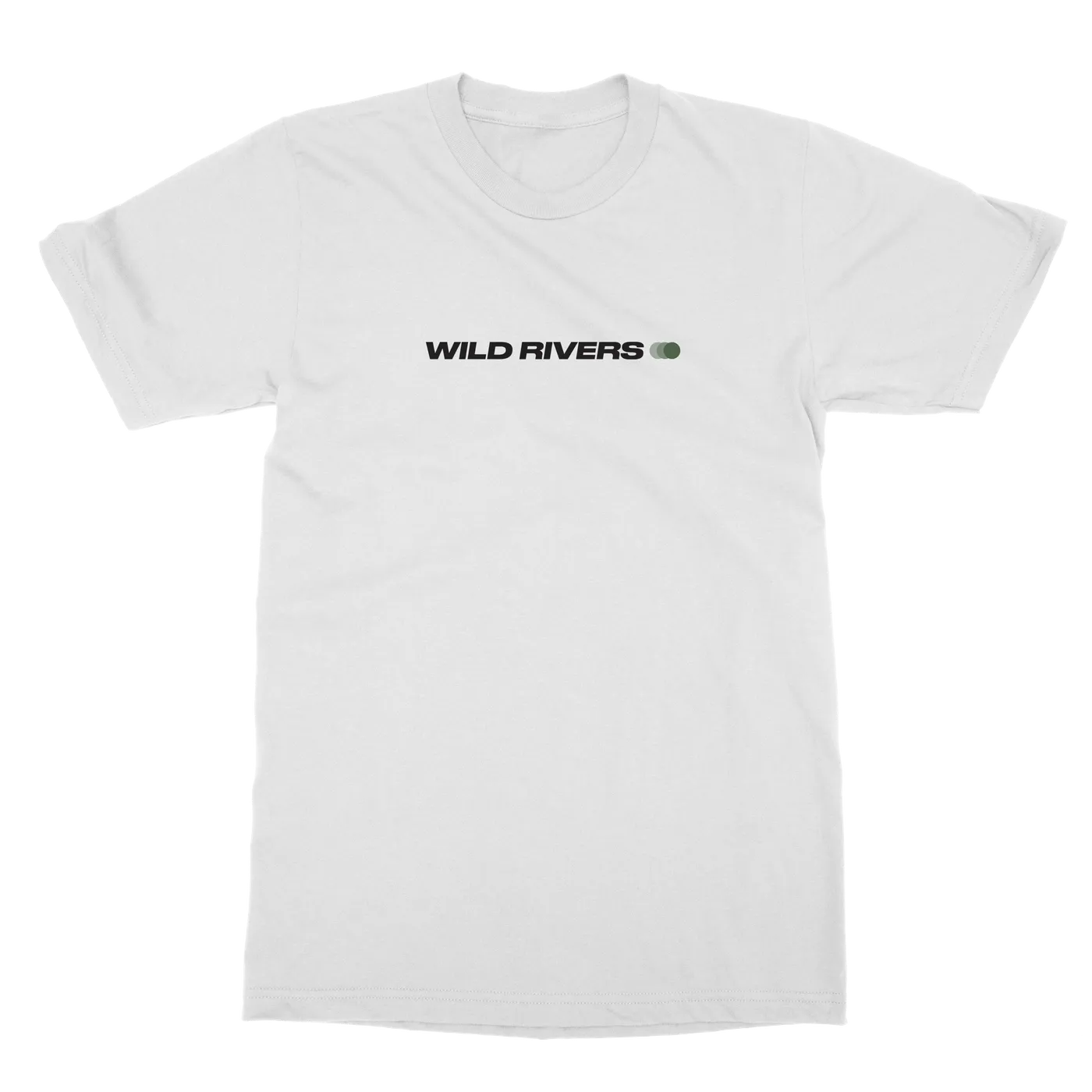 Wild Rivers | Sidelines T-Shirt - Black Text