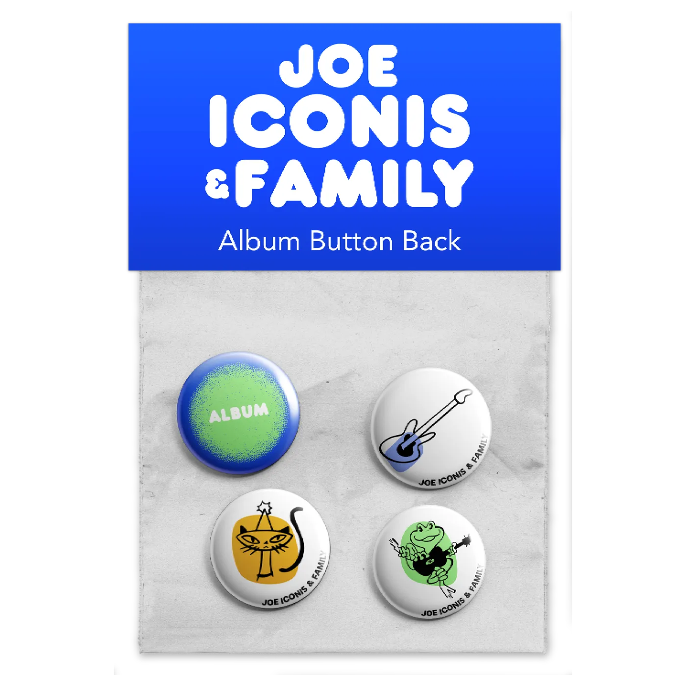 Joe Iconis | Album Button Pack