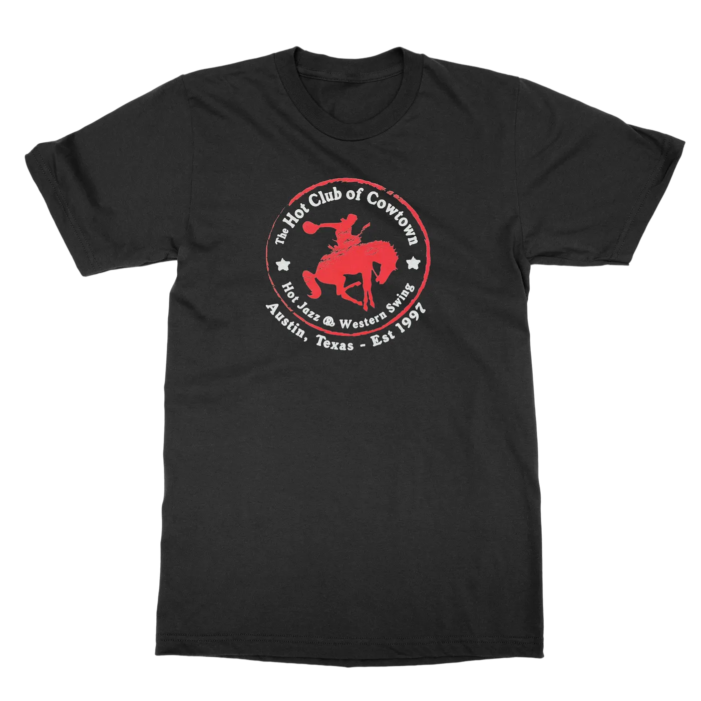 The Hot Club of Cowtown Hot Club of Cowtown | Horse Logo T-Shirt - Black