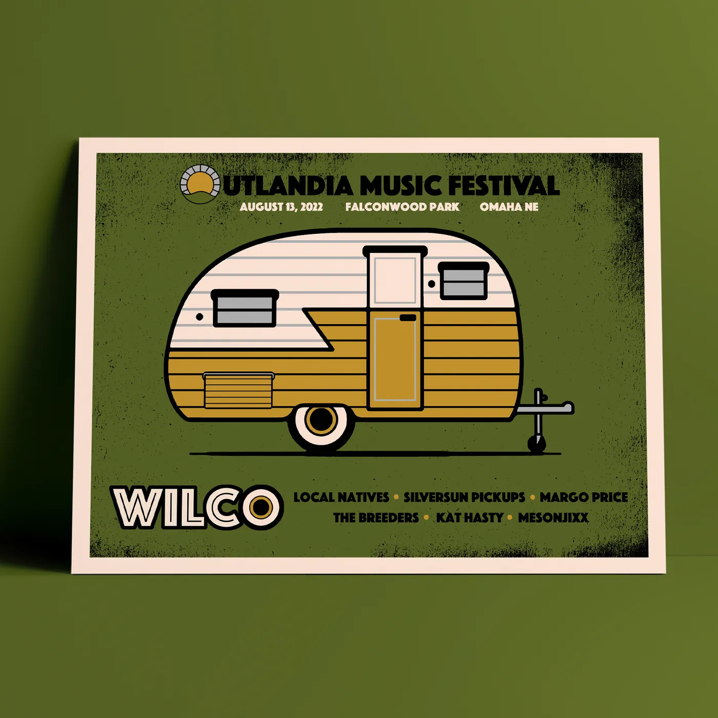 Outlandia Music Festival | '22 Wilco Poster