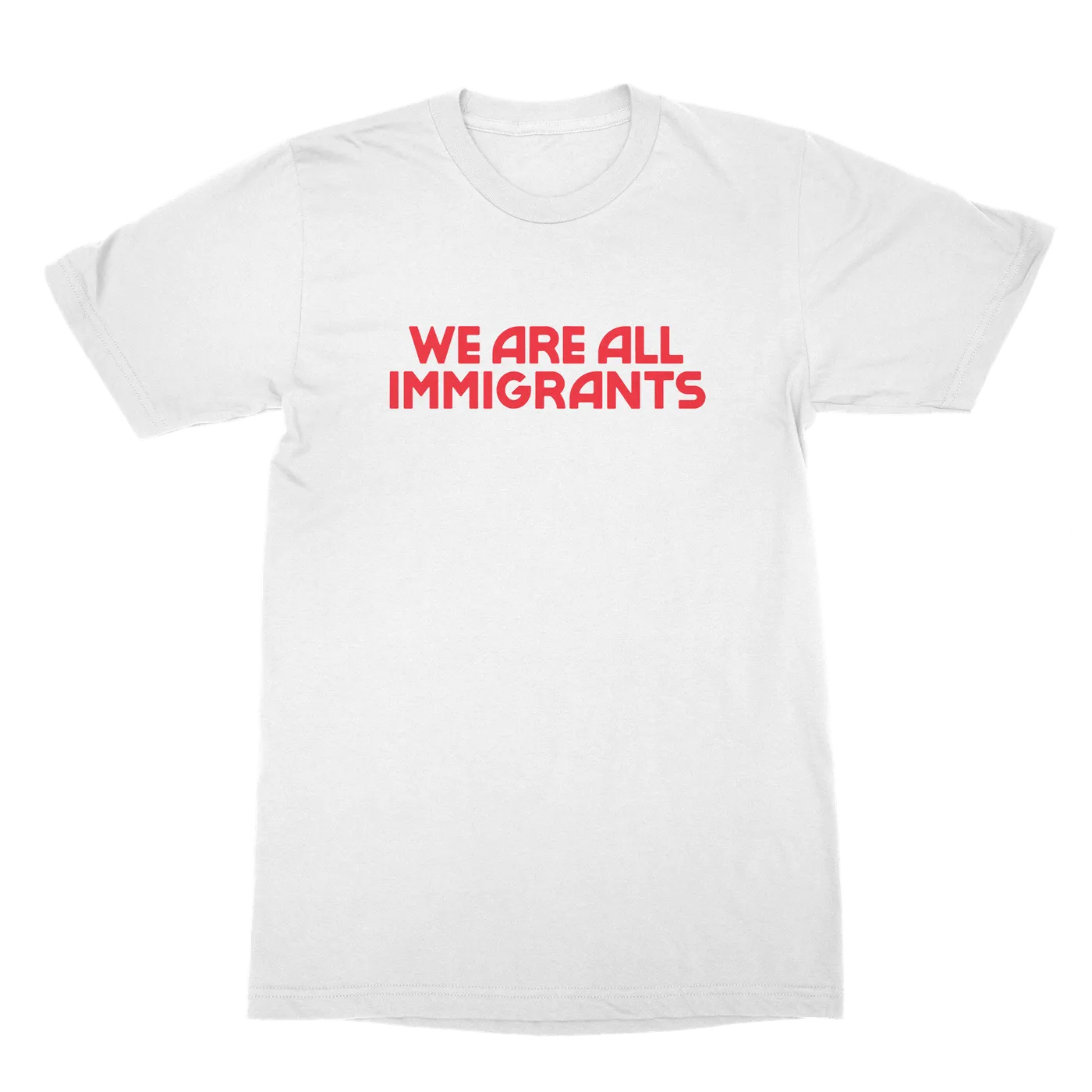 Making Movies | We Are All Immigrants T-Shirt - White