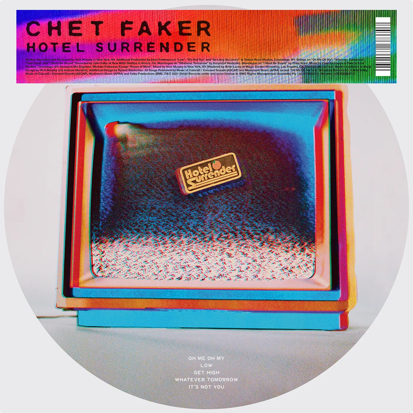 CHET FAKER | HOTEL SURRENDER – LIMITED PICTURE DISC LP (Vinyl)