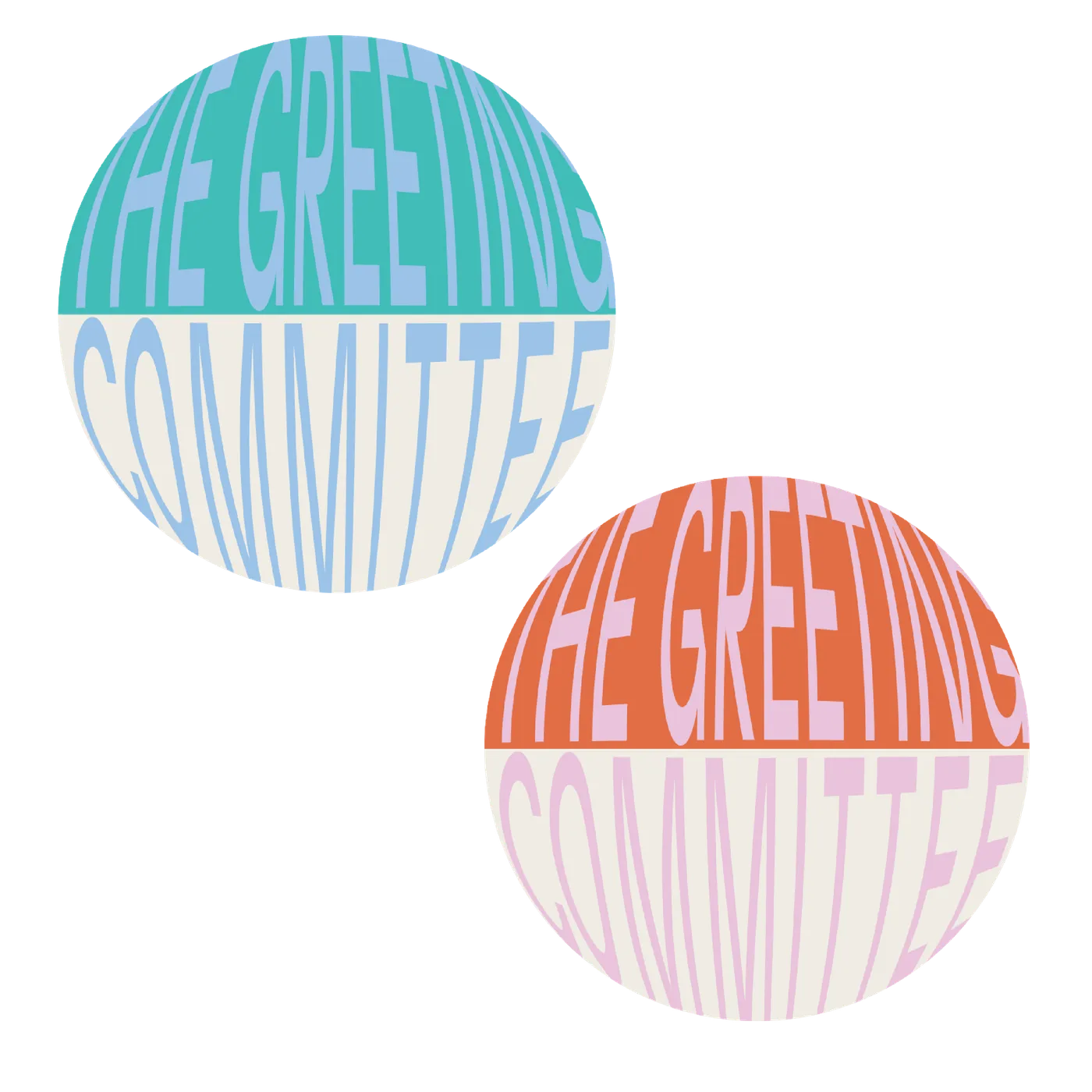 The Greeting Committee | Globe Sticker